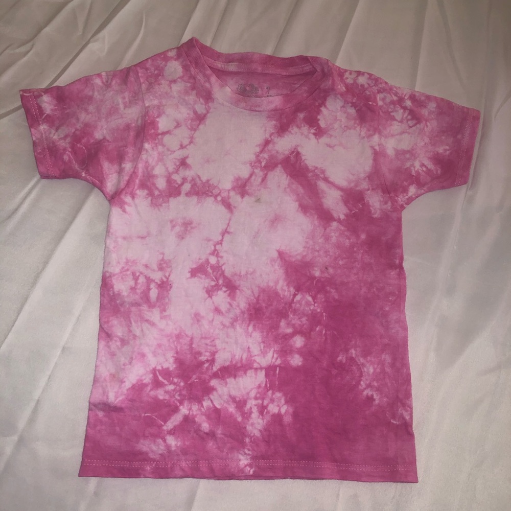 Kids tie dye shirt